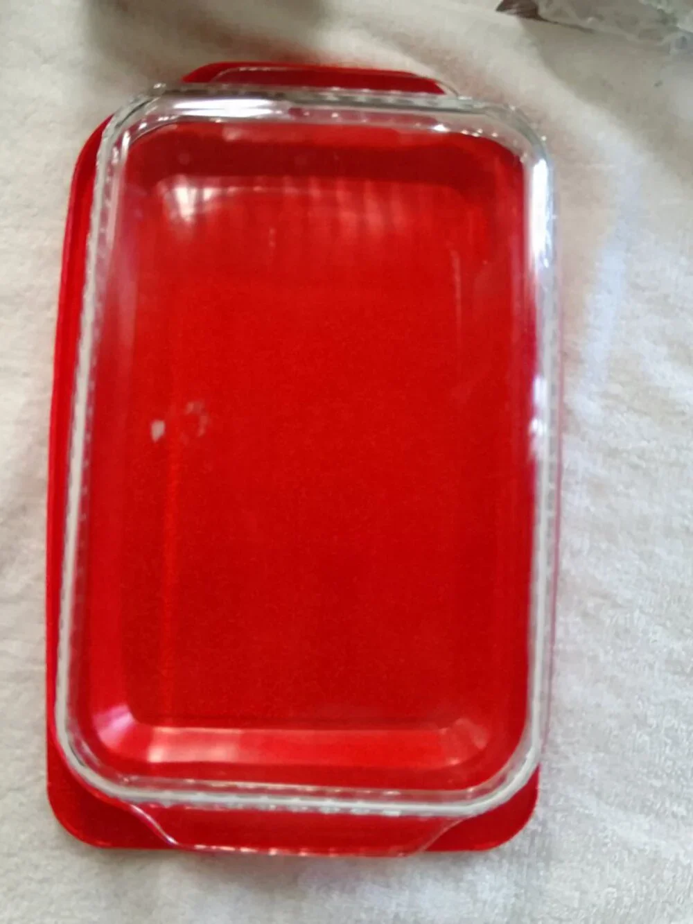 Pyrex food storage container/deep baking dish with lid 9